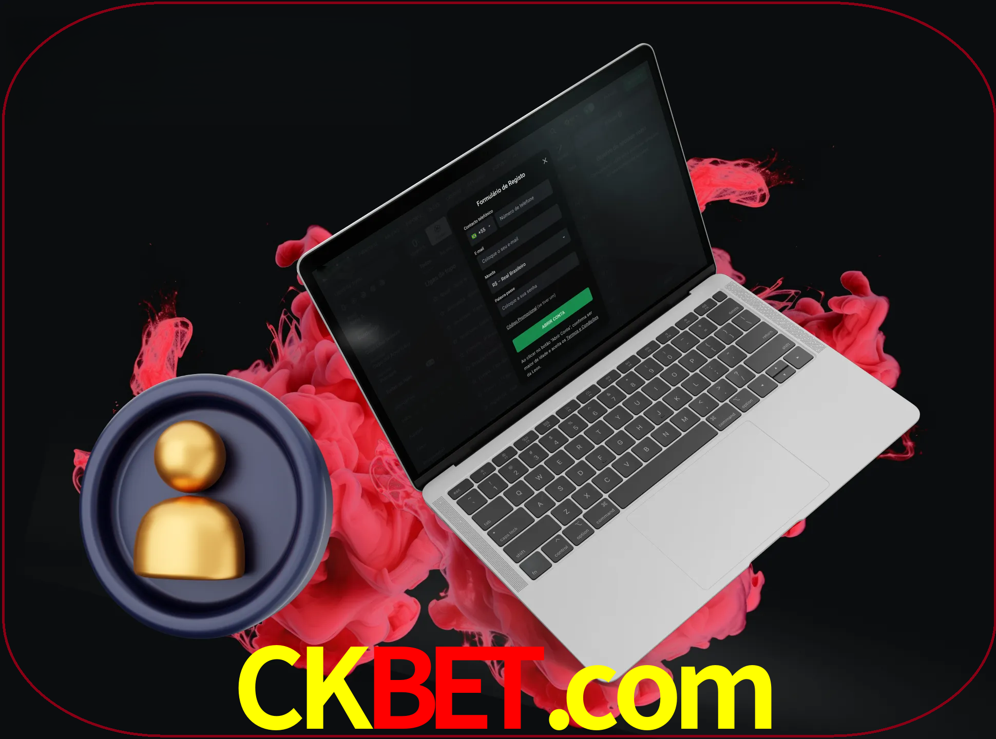 No cabeçalho do site ckbet, clique no botão que o levará a um formulário especial onde terá de introduzir as suas informações actuais.