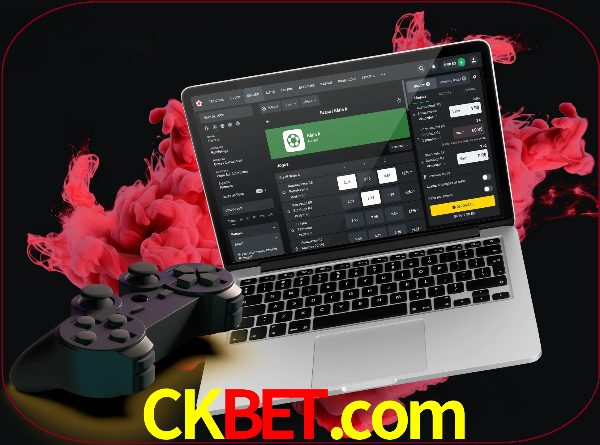 Visite a secção especial de jogos de vídeo em ckbet para descobrir em que jogos pode apostar e ganhar muito dinheiro.