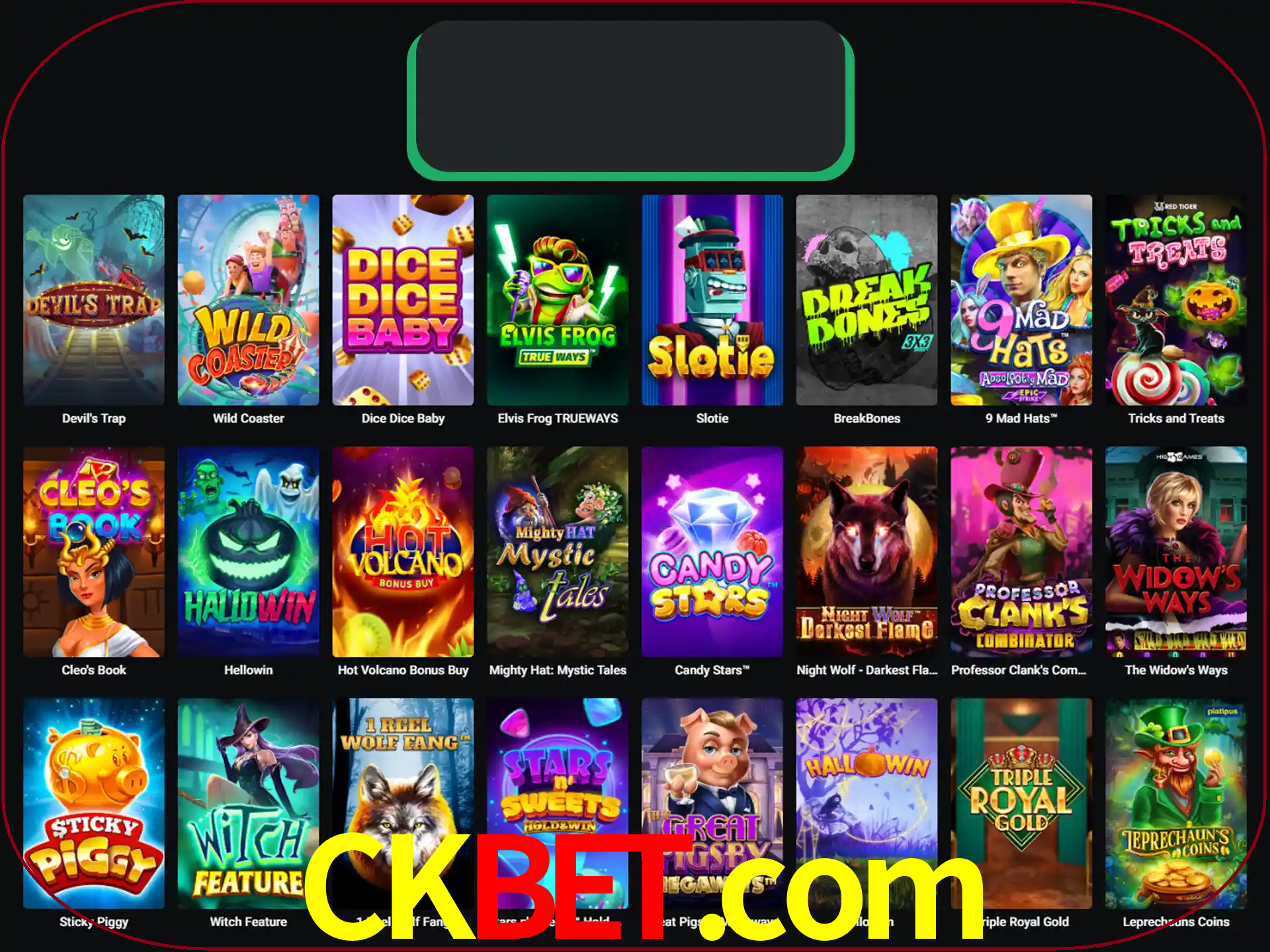 Procure por seus amados jogos de slot.