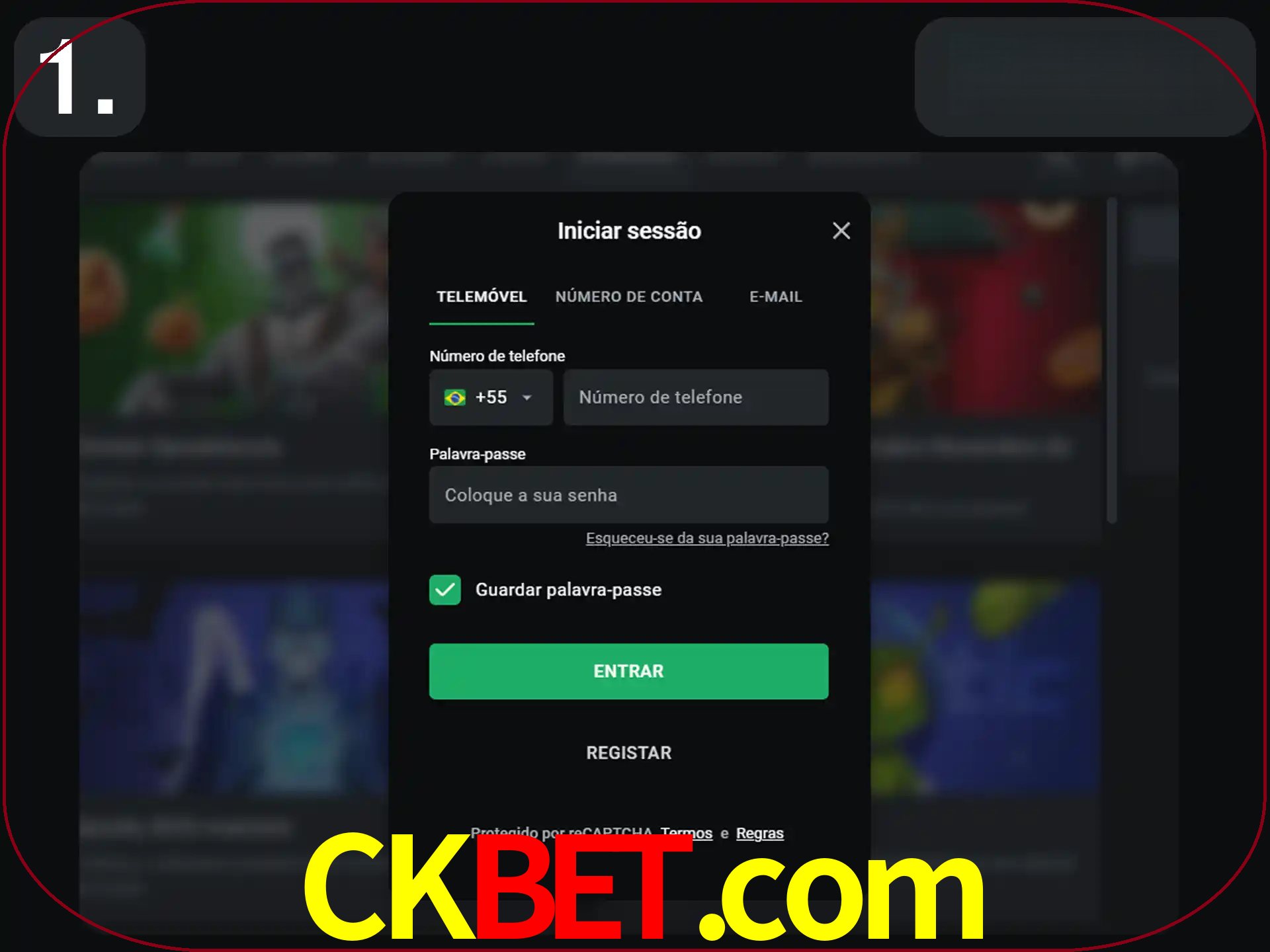 Acesse o site.